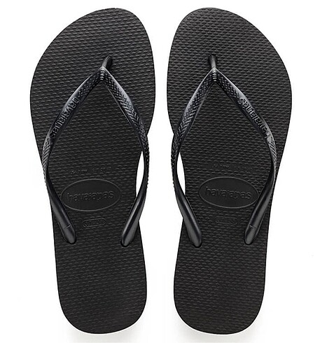 38 Beden Havaianas Slim yesil ve siyah ikili