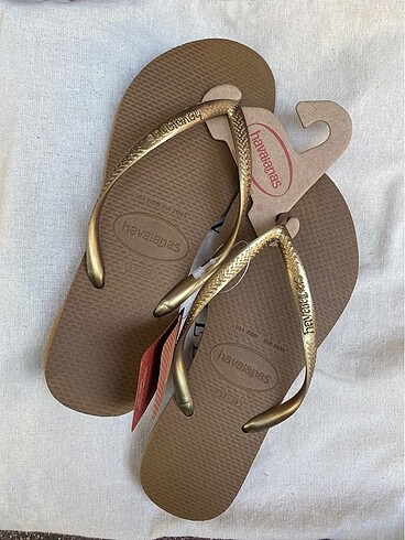 Havaianas Havaianas slim terlik bronz