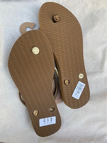 38 Beden Havaianas slim terlik bronz