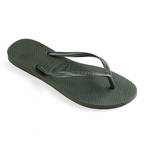 38 Beden yeşil Renk Havaianas slim terlik yesil