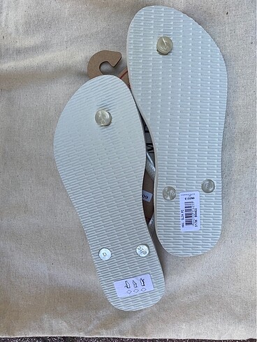 37 Beden Havaianas slim terlik beyaz