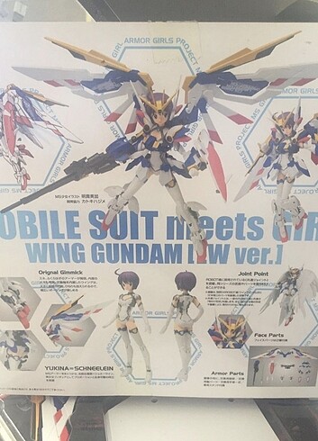  Beden Renk ms girl gundam aksiyon figürü