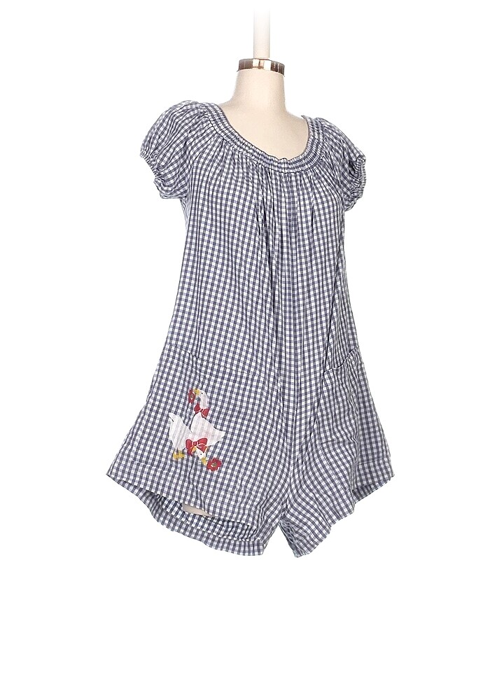 Vintage Love Kısa Tulum %70 İndirimli. - Görsel 2