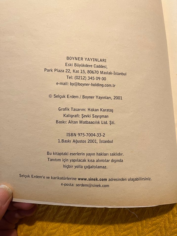 Selçuk Erdem Mizah Kitabı 1. Baskı - Görsel 4