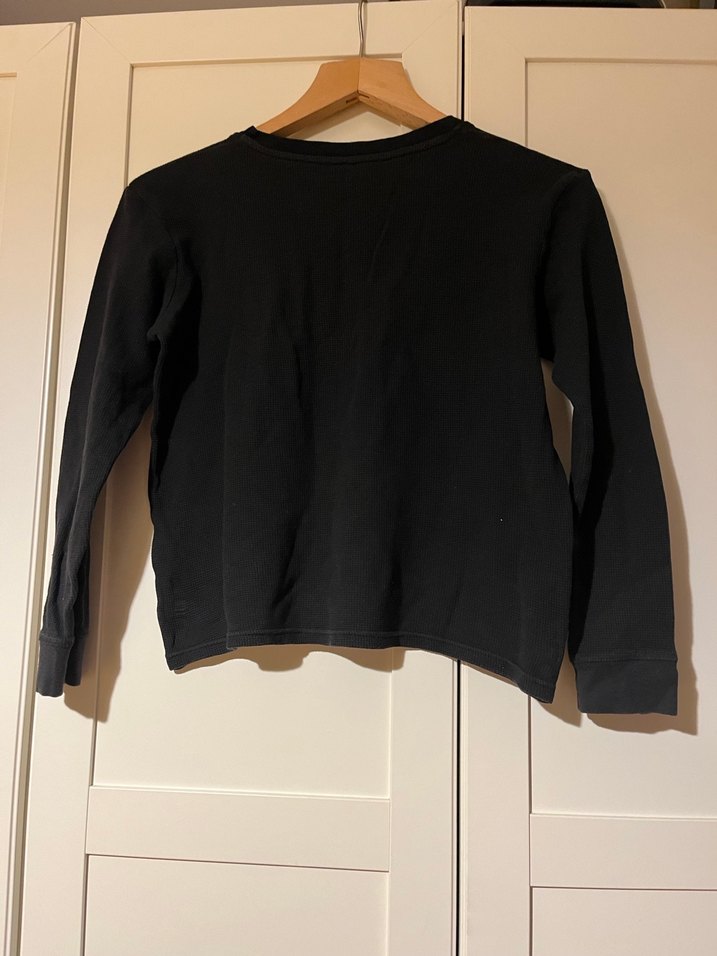 Siyah, Uzun Kollu, Erkek Çocuk İçlik - Görsel 3