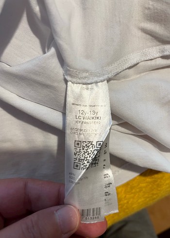 Beyaz Çocuk Kısa Kollu Atlet - Görsel 4