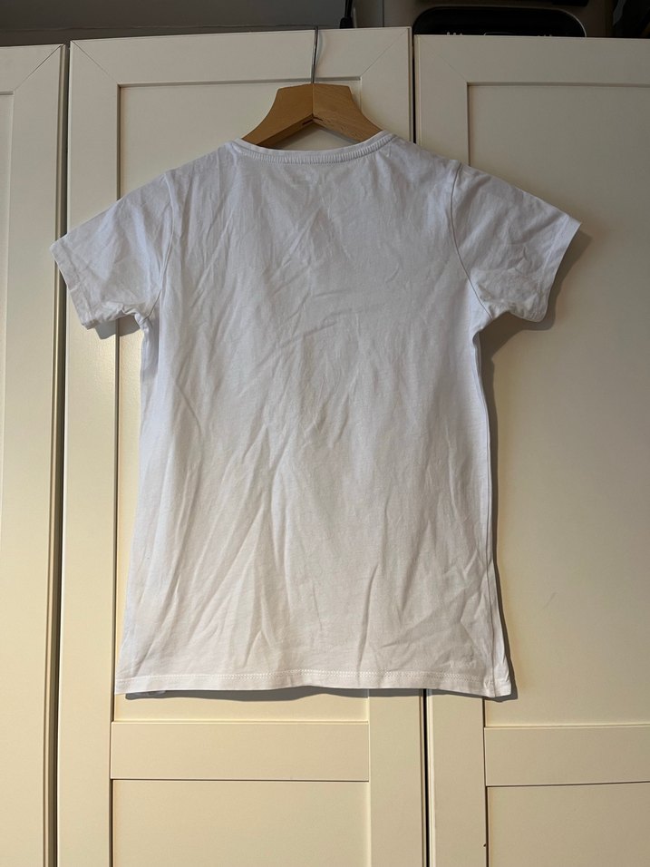 Beyaz Çocuk Kısa Kollu Atlet - Görsel 3