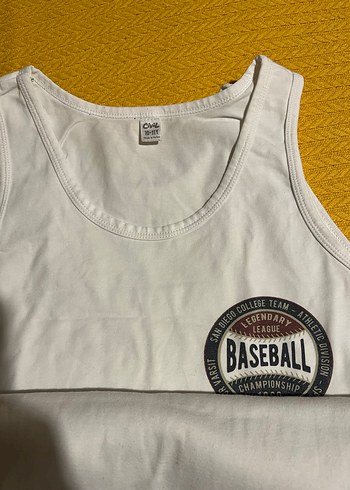 6 adet Beyaz Çocuk Atlet - Görsel 3