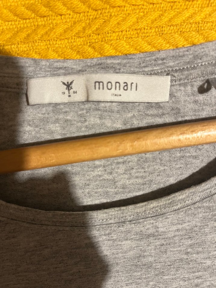 Gri Uzun Kollu Hamile Tişörtü - Görsel 3