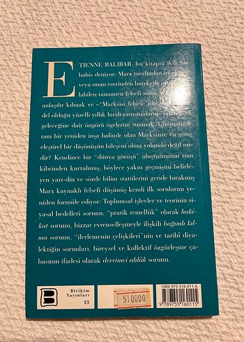 Marx'ın Felsefesi - Etienne Balibar - Görsel 2