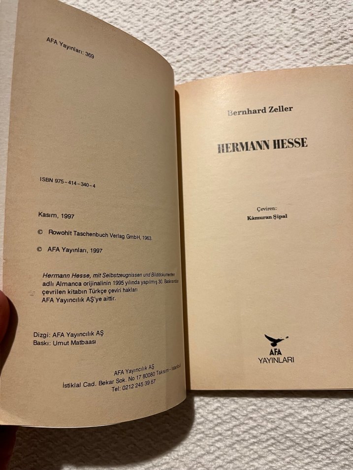 Bernhard Zeller - Hermann Hesse Romanı - Görsel 3