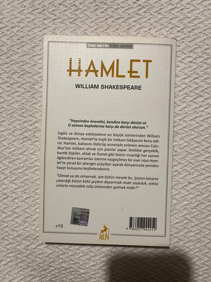 William Shakespeare'den Hamlet Romanı - Görsel 2