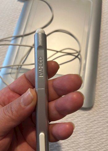 Gri Wacom Grafik Tablet ve Kalemi - Görsel 6