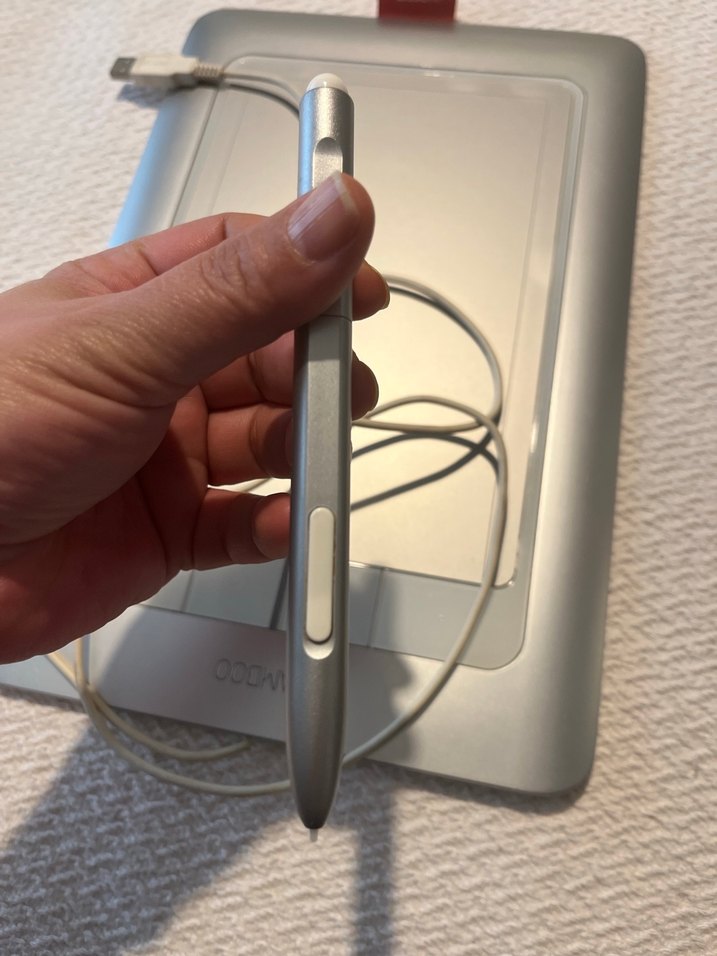 Gri Wacom Grafik Tablet ve Kalemi - Görsel 4