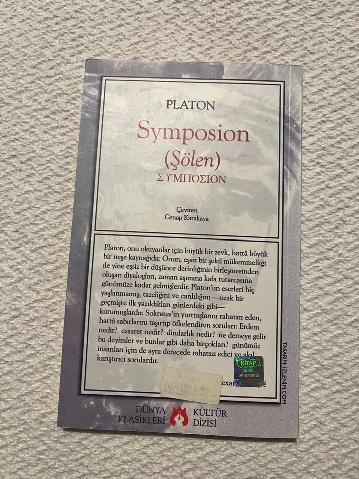 Platon - Sölen (Symposion) Kitabı - Görsel 2