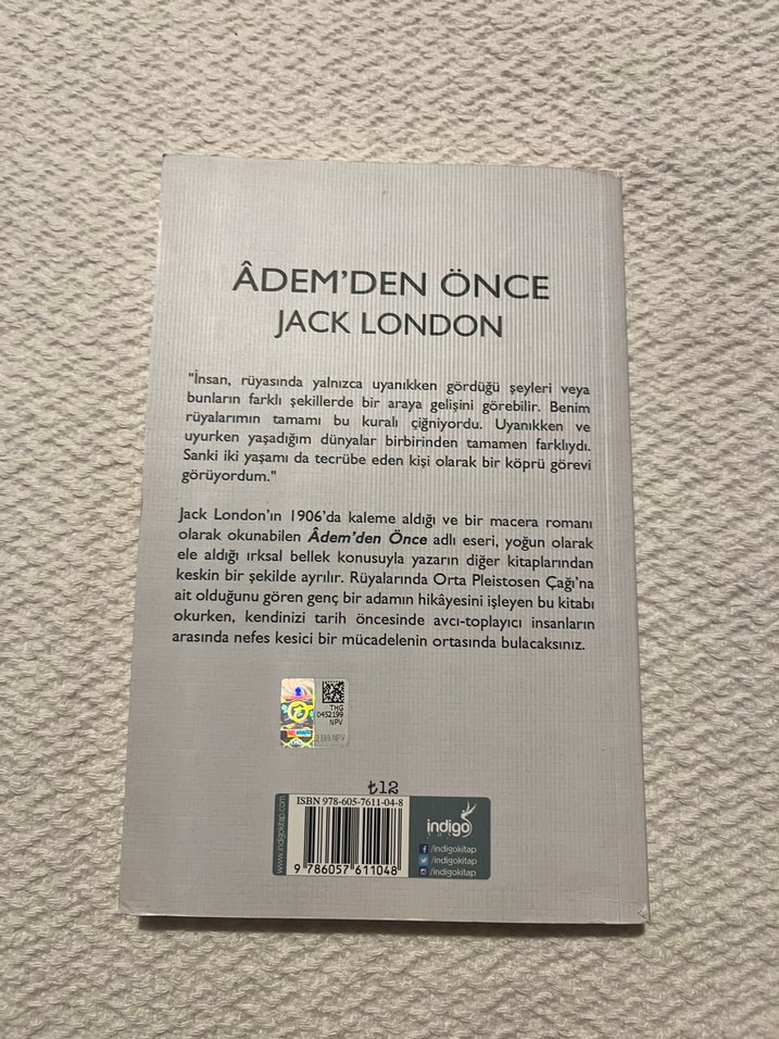Âdem'den Önce - Jack London - Görsel 2