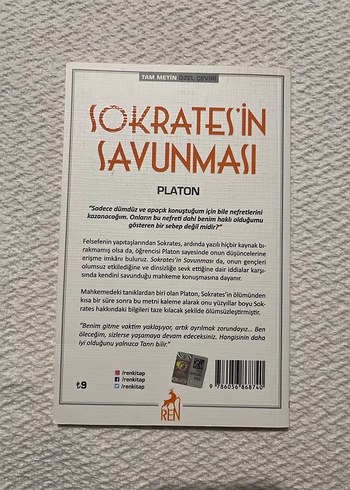 Sokrates'in Savunması - Platon - Görsel 2
