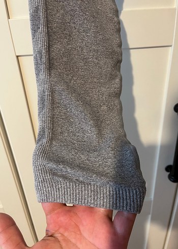 Hummel Gri Midi Kadın Tayt Spor Şıklığı