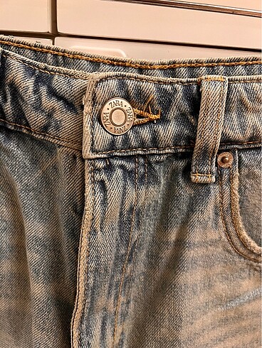 s Beden mavi Renk Zara Denim Şort