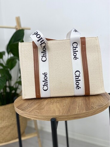 Chloé Chloe kahve krem orta boy çanta