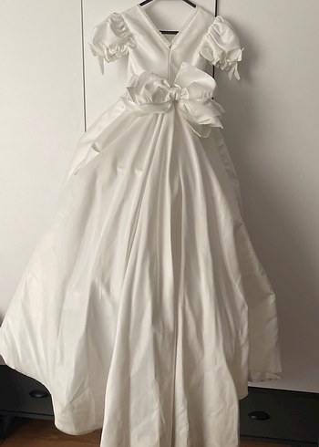 Prenses Kesim Beyaz Gelinlik - Görsel 5
