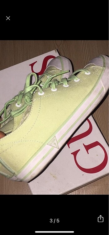 37 Beden guess spor ayakkabı
