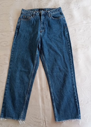 Trendyol & Milla Kadın Lacivert Denim Pantolon