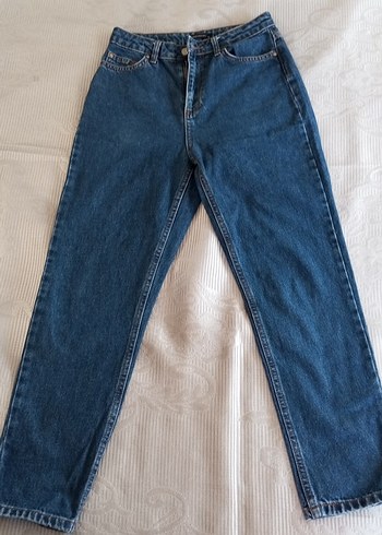 Kadın Lacivert Denim Midi Jean