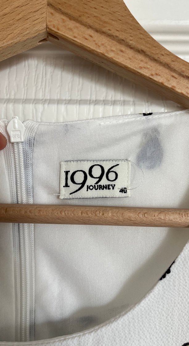 Dantel Detaylı Bohem Desenli Hamile Tuniği - Görsel 2