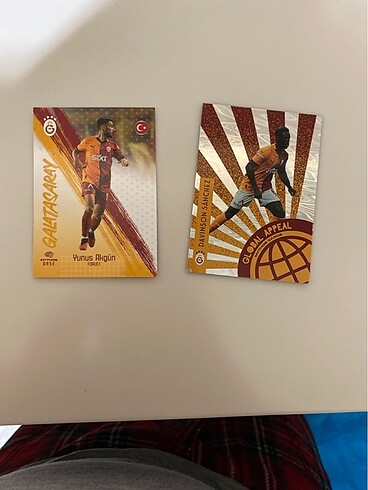 Mythos futbolcu kartları Galatasaray