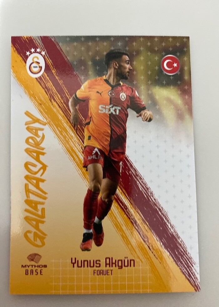 Mythos futbolcu kartları Galatasaray - Görsel 3
