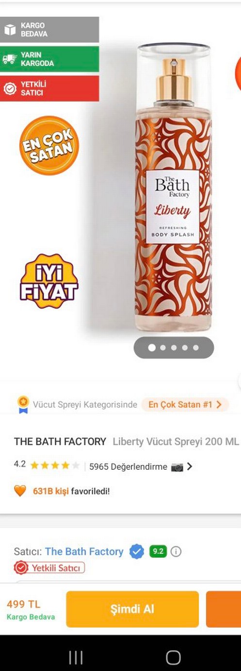 The Bath Factory Liberty Duş Jeli - Görsel 3