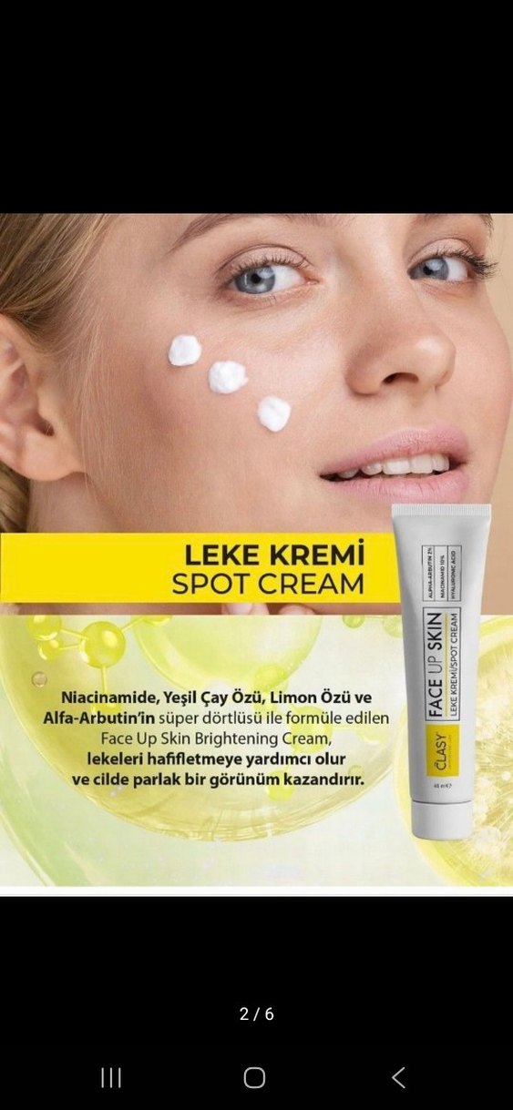 Clasy Leke ve Aydınlatıcı Krem 40ml - Görsel 2