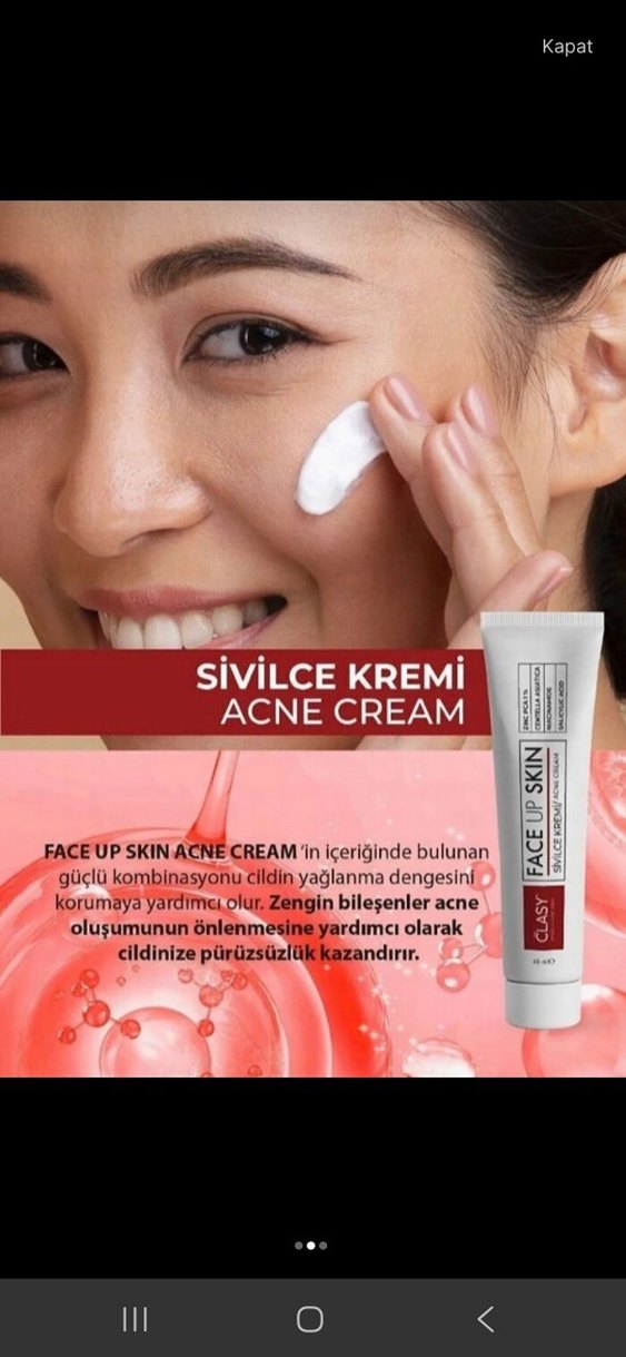 Clasy Sivilce Kremi 40 ml - Görsel 2