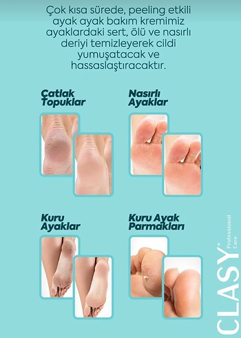 CLASY Ayak ve Topuk Kremi - Yenilenmiş - Görsel 5