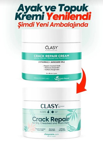 CLASY Ayak ve Topuk Kremi - Yenilenmiş - Görsel 9