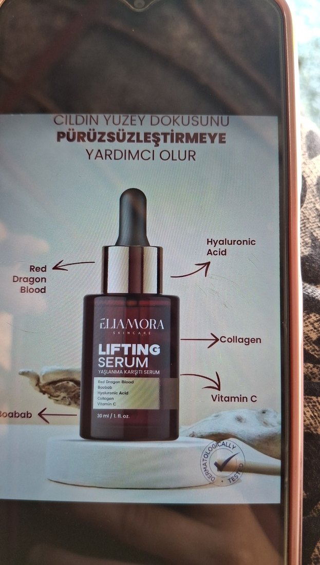 Eliamora Yaşlanma Karşıtı Lifting Serum 30ml - Görsel 2