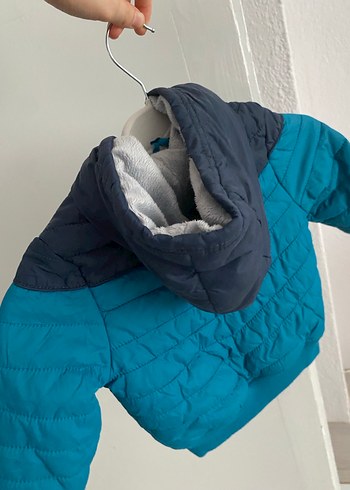 Erkek Çocuk Kapüşonlu Fermuarlı Mont - Görsel 3