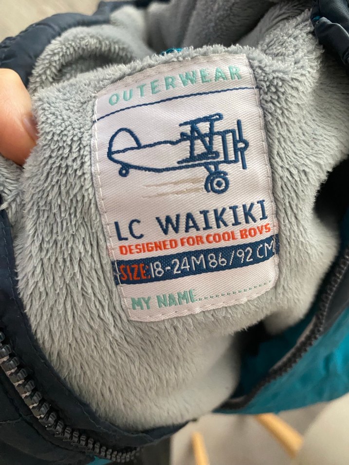 Erkek Çocuk Kapüşonlu Fermuarlı Mont - Görsel 5