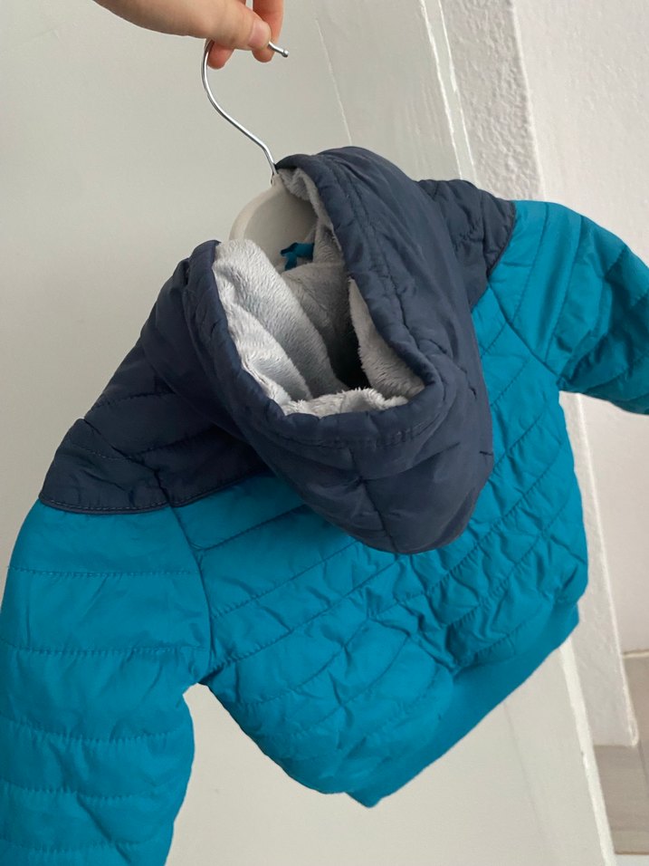 Erkek Çocuk Kapüşonlu Fermuarlı Mont - Görsel 3