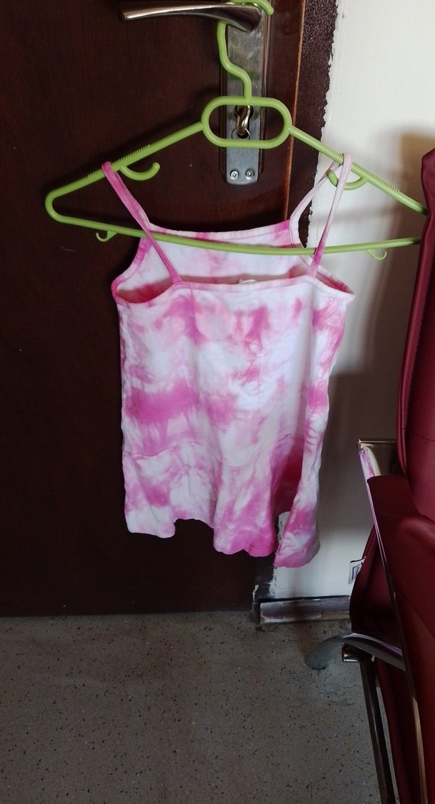 Pembe Batik Desenli Çocuk Atlet - Görsel 4