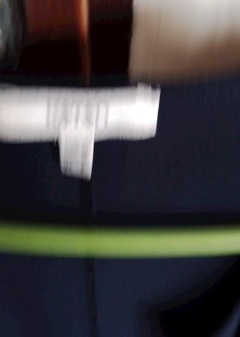 Kemerli, Askılı, Lacivert Kadın Gömlek - Görsel 4