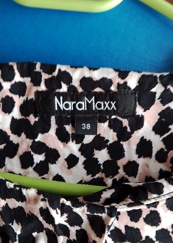 Düğmeli Kısa Kollu Desenli Kadın Bluz - Görsel 5