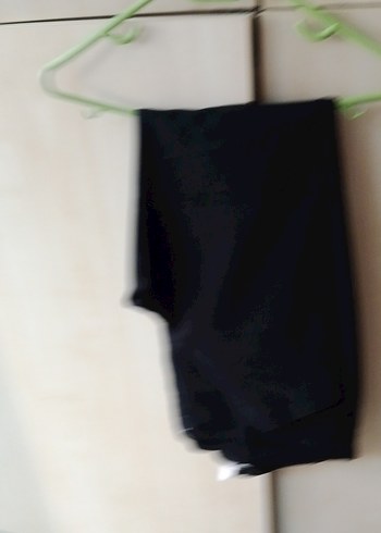 Siyah Kadın Normal Boy Kumaş Pantolon - Görsel 3