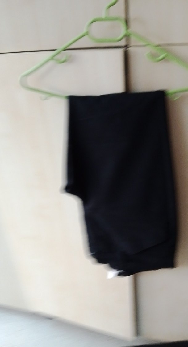 Siyah Kadın Normal Boy Kumaş Pantolon - Görsel 3