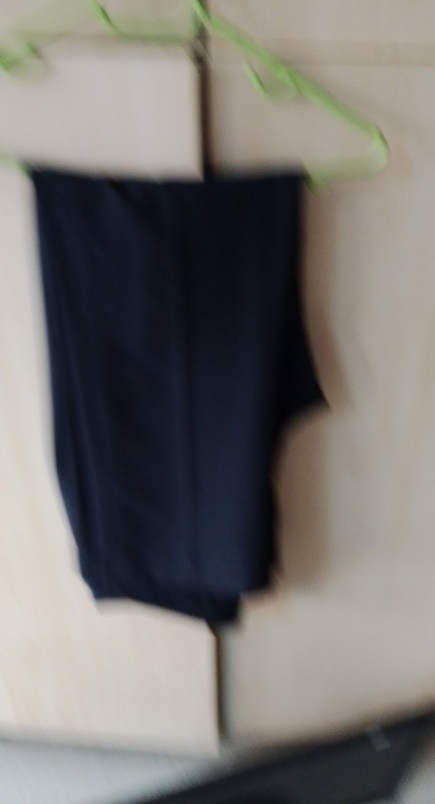 Siyah Kadın Normal Boy Kumaş Pantolon - Görsel 4