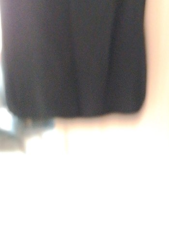 Siyah Kısa Kollu Rahat Kadın Bluz - Görsel 5