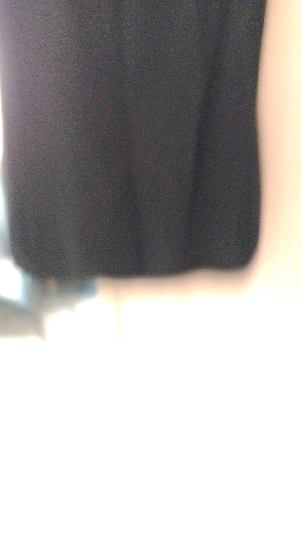 Siyah Kısa Kollu Rahat Kadın Bluz - Görsel 5