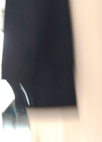 Kadın Siyah Pilili Kumaş Pantolon - Görsel 4