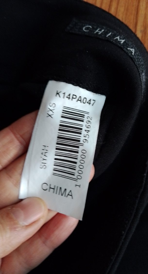 Kadın Siyah Pilili Kumaş Pantolon - Görsel 5